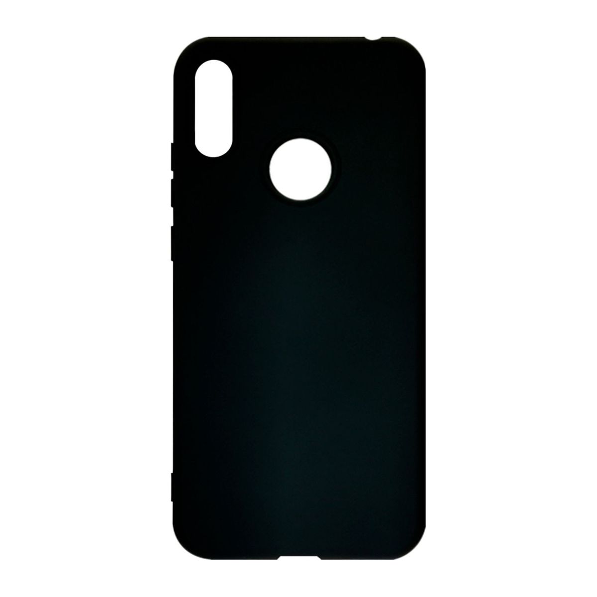 GENERICO - Case Siliconado Huawei Y6 2019 Negro