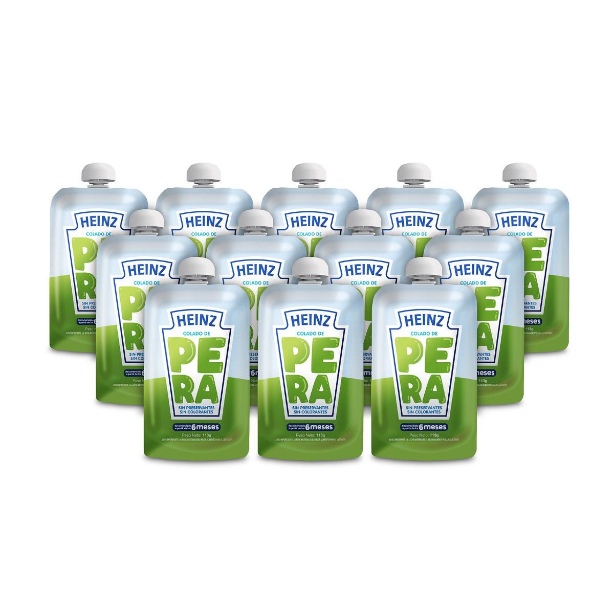 HEINZ - Pack colado flex pera 12x113g