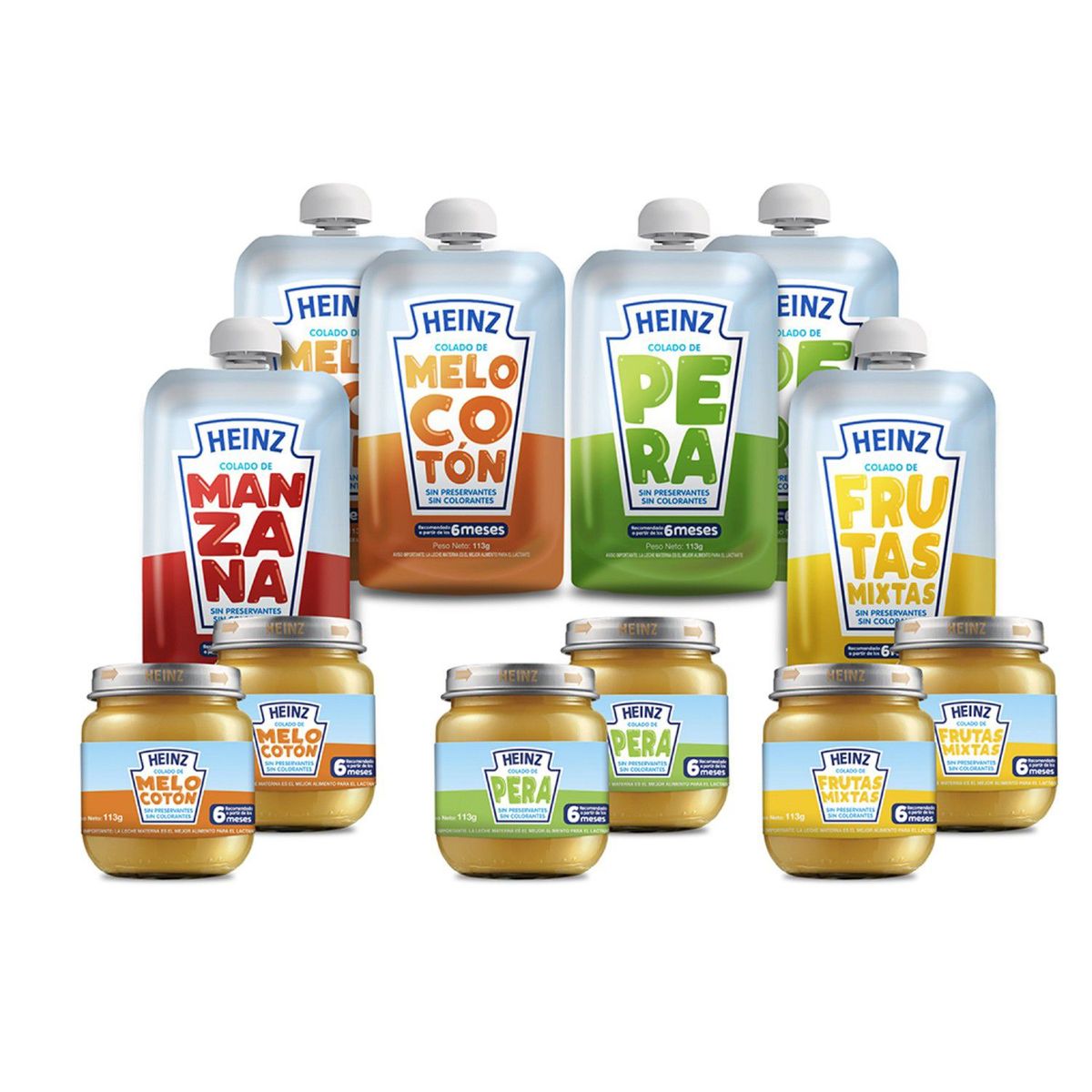 HEINZ - Pack colado mixto 12x113g