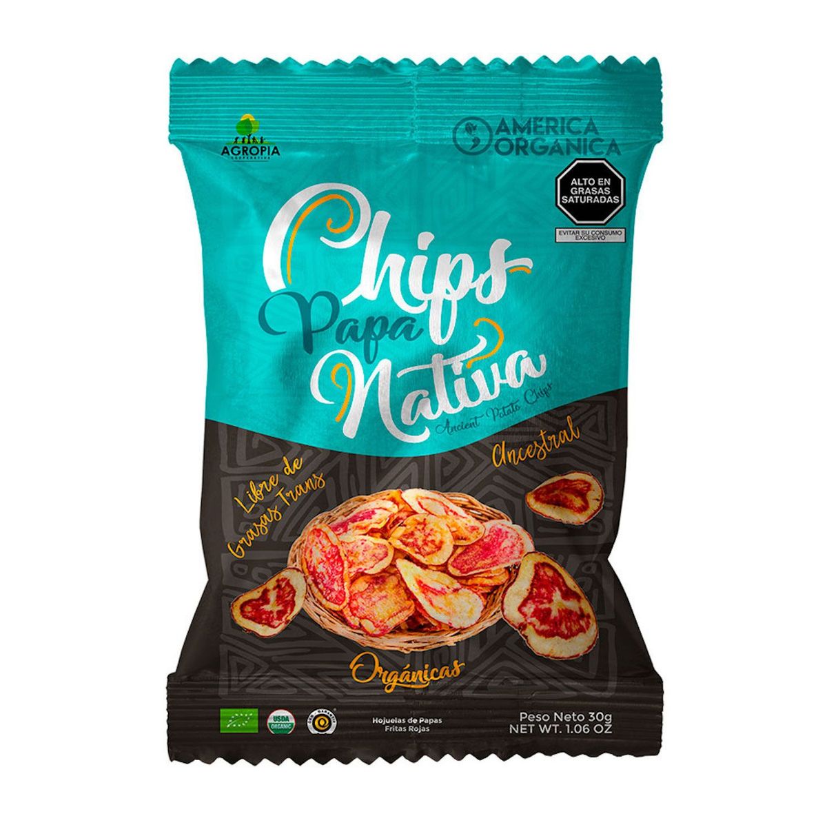 AMERICA ORGANICA - Papas Nativas Rojas America Organica 30gr