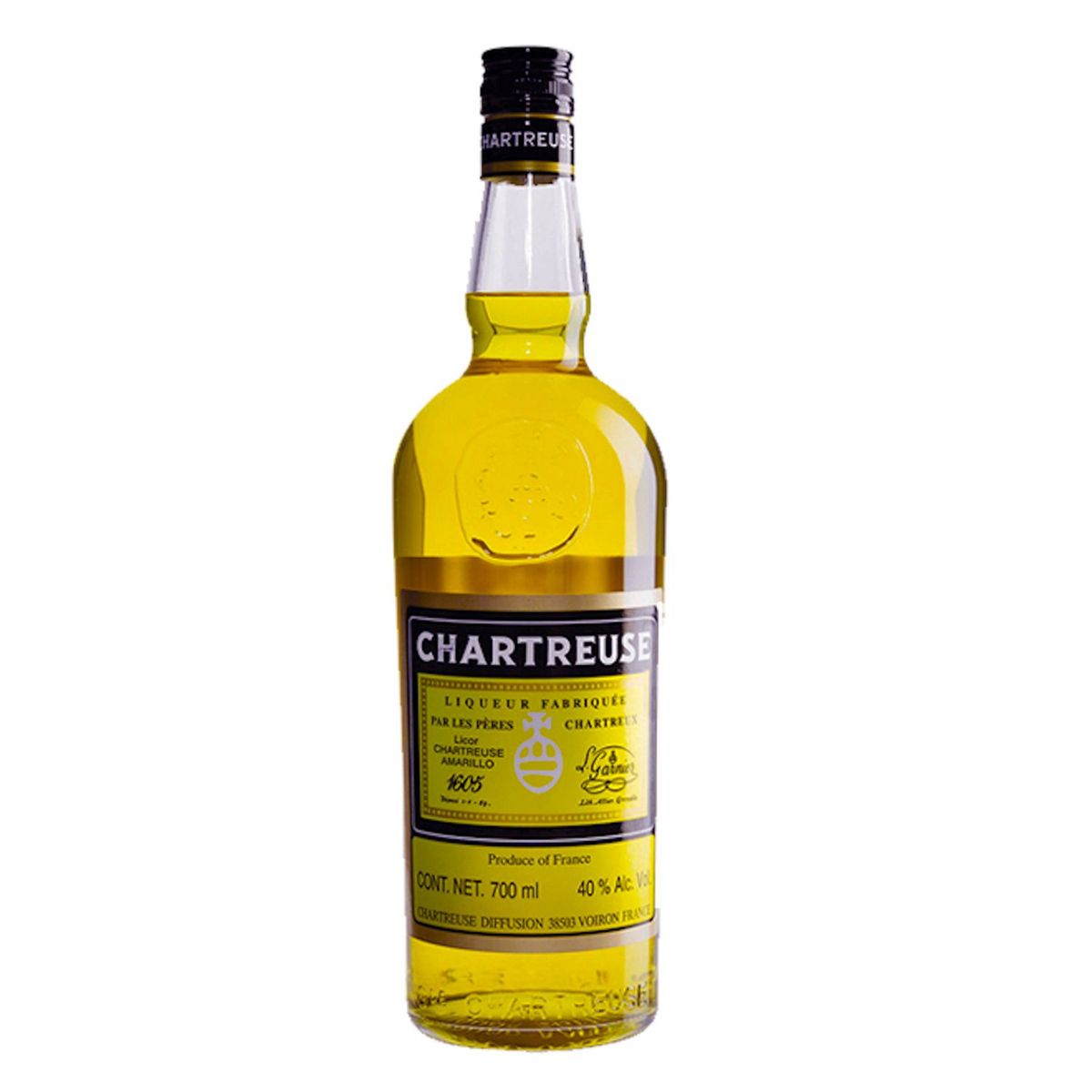 CHARTREU - Licor Amarillo Chartreuse 700ml