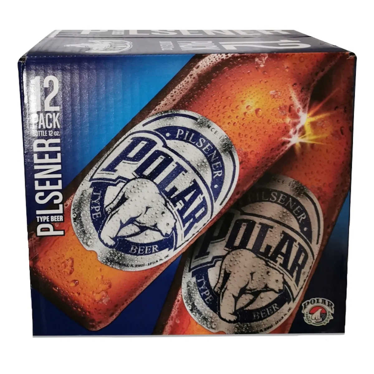 EMPRESAS POLAR - Pack x 12 Cerveza Polar Tipo Pilsen En Botella 12oz