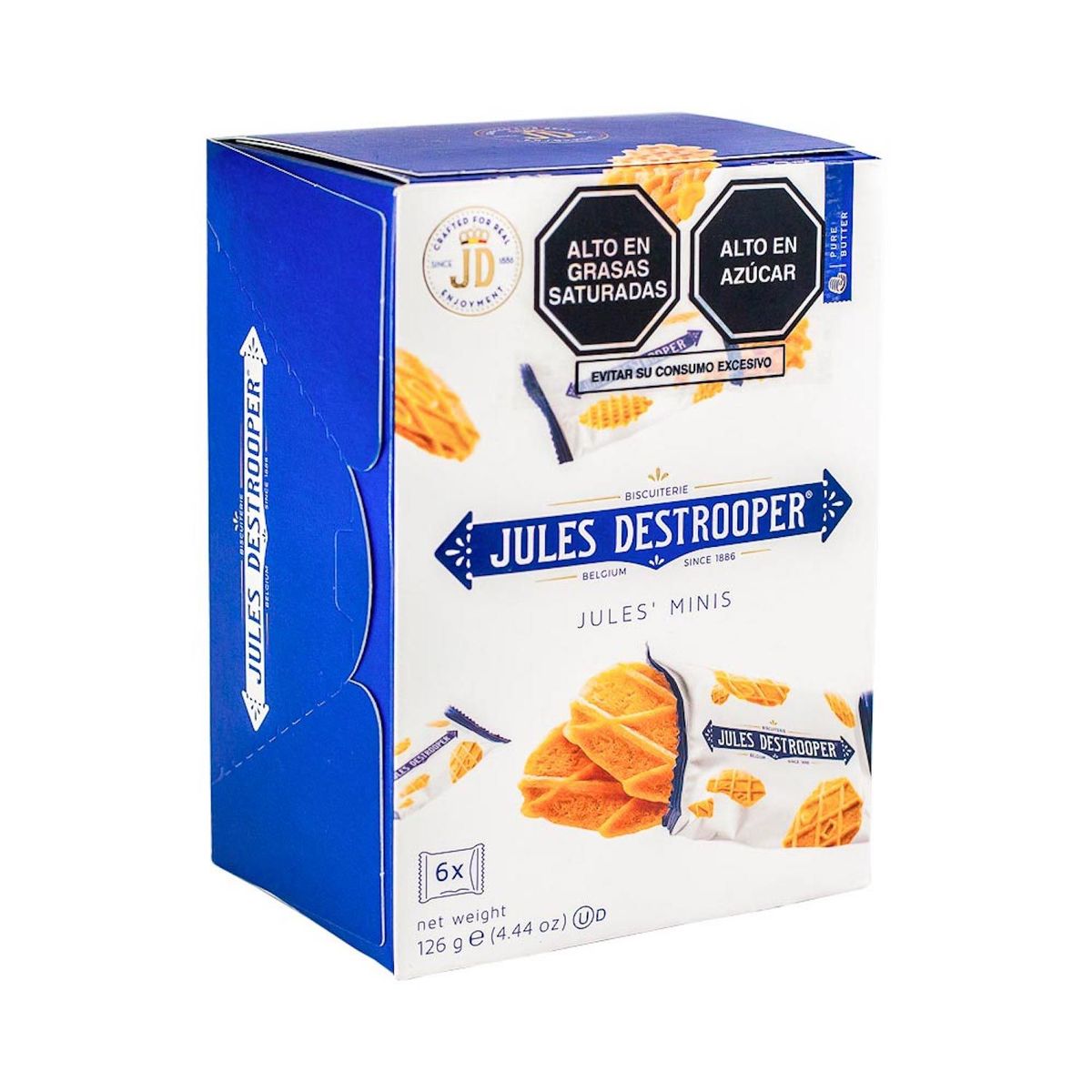 JULES DESTROOPER - Galletas Minis Jules Destrooper 126gr