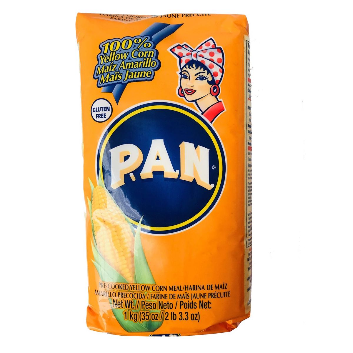 EMPRESAS POLAR - Harina Pan Amarilla De Maiz Usa Precocida  1Kg