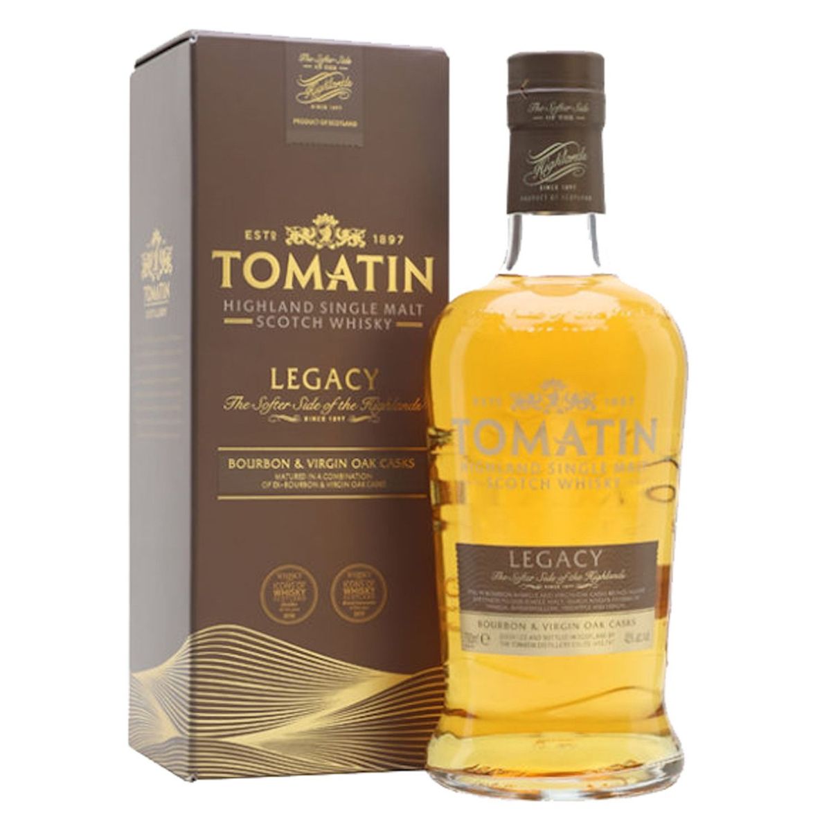 TOMATIN - Scotch Whisky  Legacy Highland Single Malt Tomatin 700ml