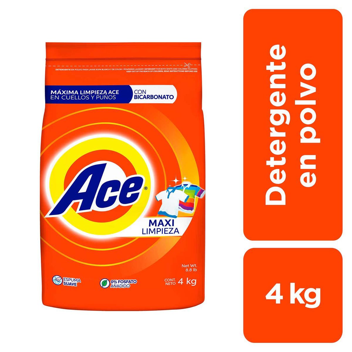 ACE - Ace Detergente Regular 4kg