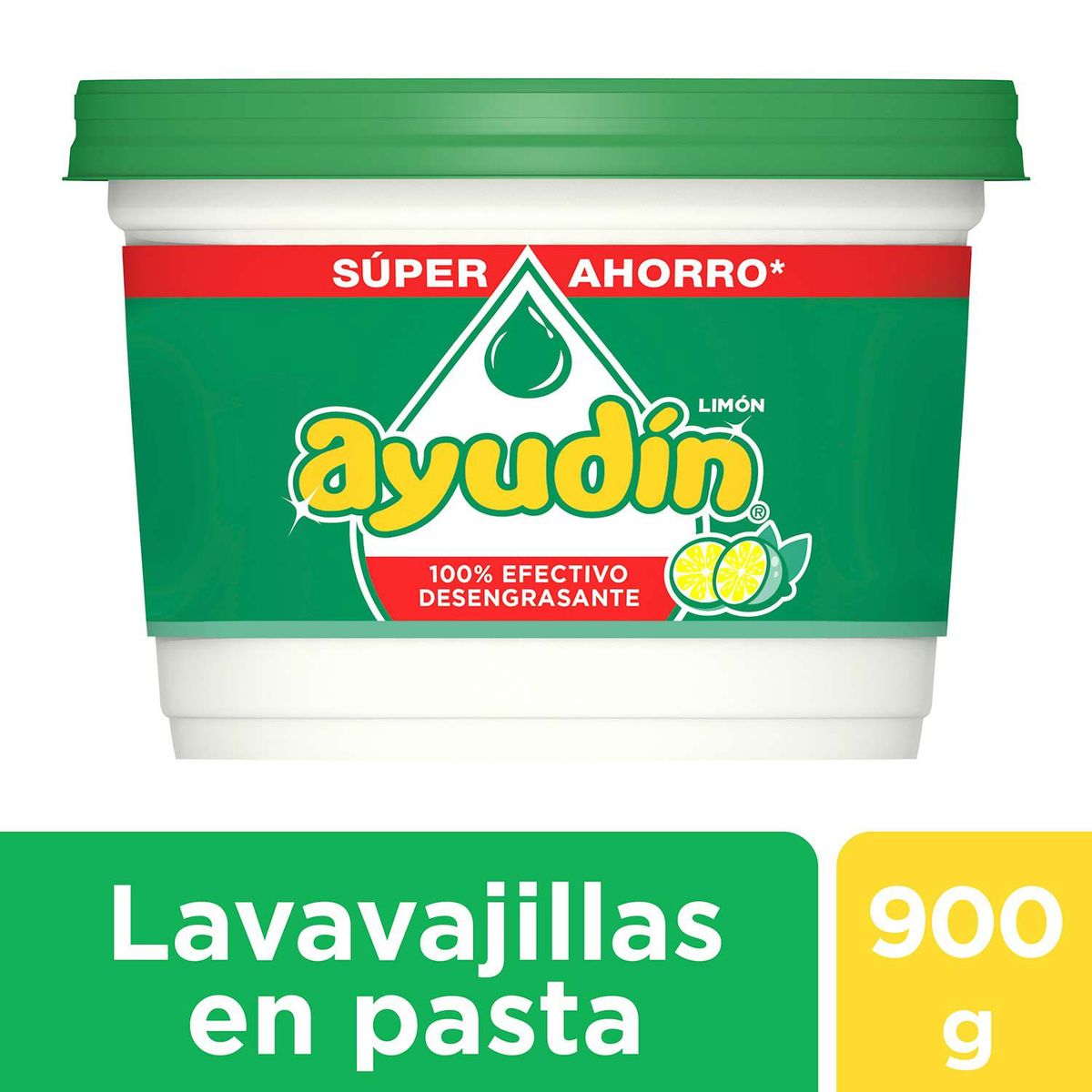 AYUDIN - Ayudín Lavavajillas en Pasta Limón 900gr
