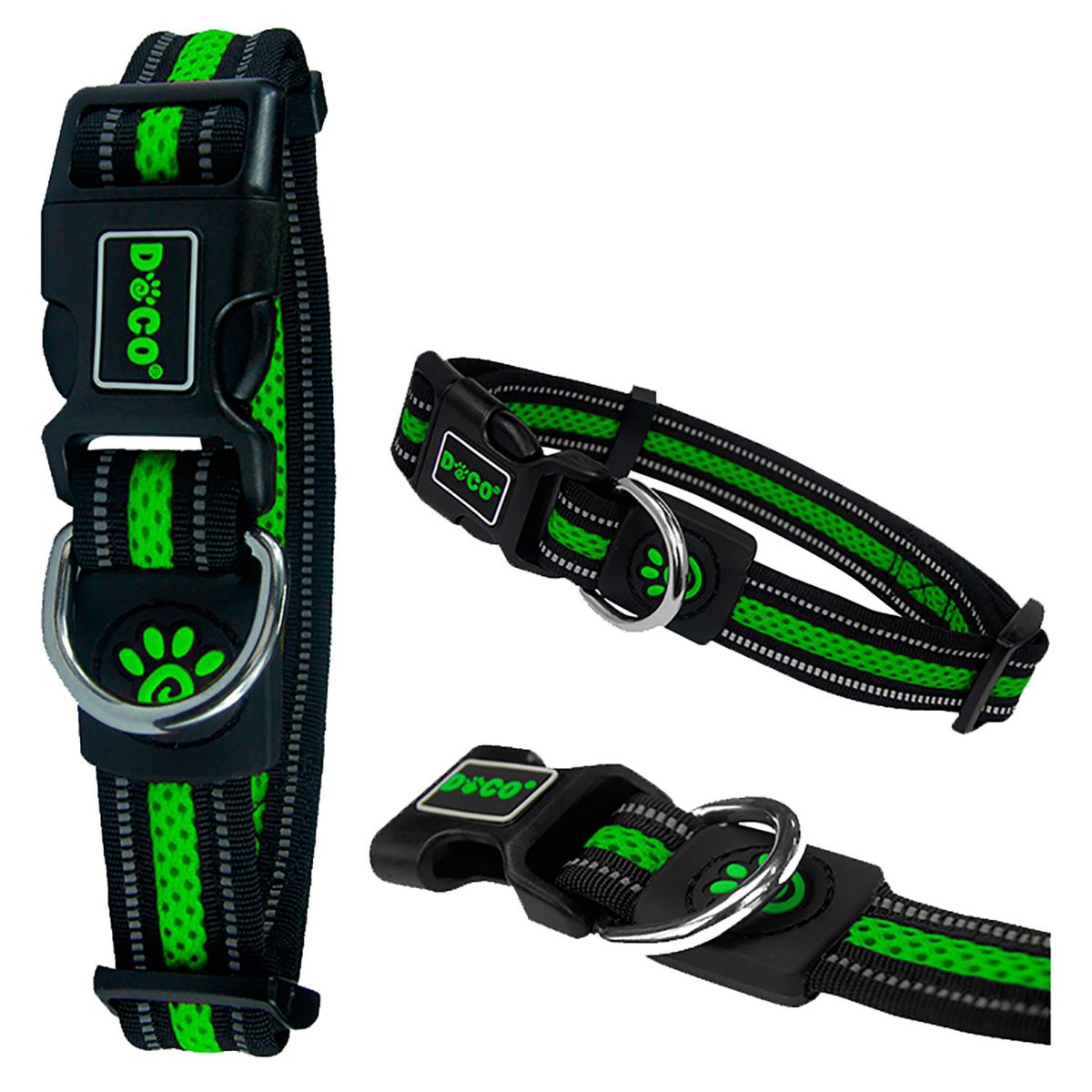 DOCO - Collar Athletica Mesh Verde Limon