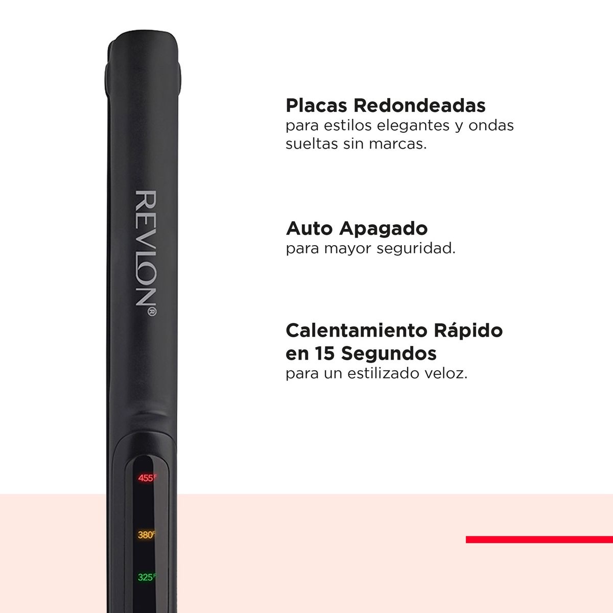 Revlon - Plancha Alisadora 3x Cerámica 1"