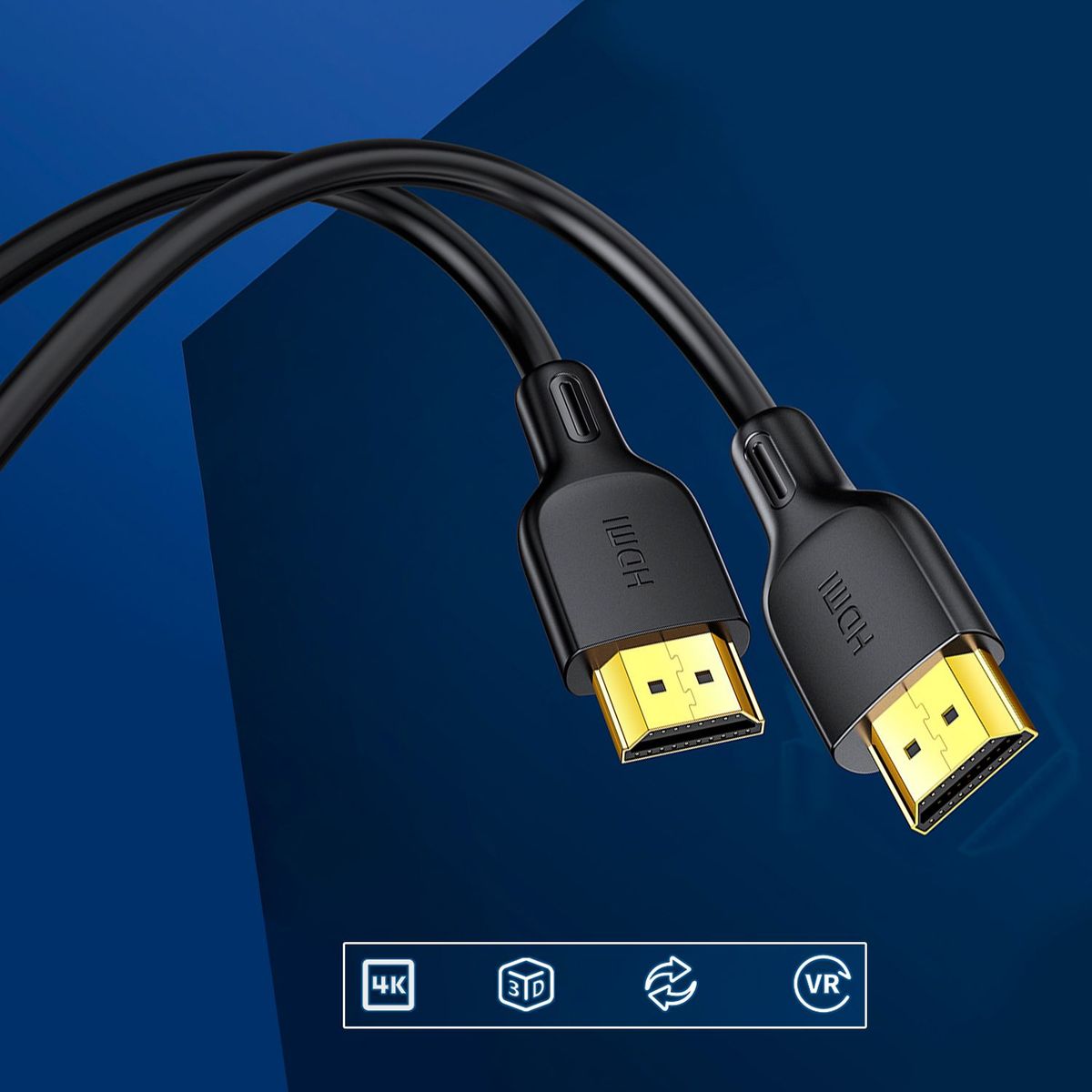 USAMS - Hdmi Hd Video Cable 3M Negro U49 Usams