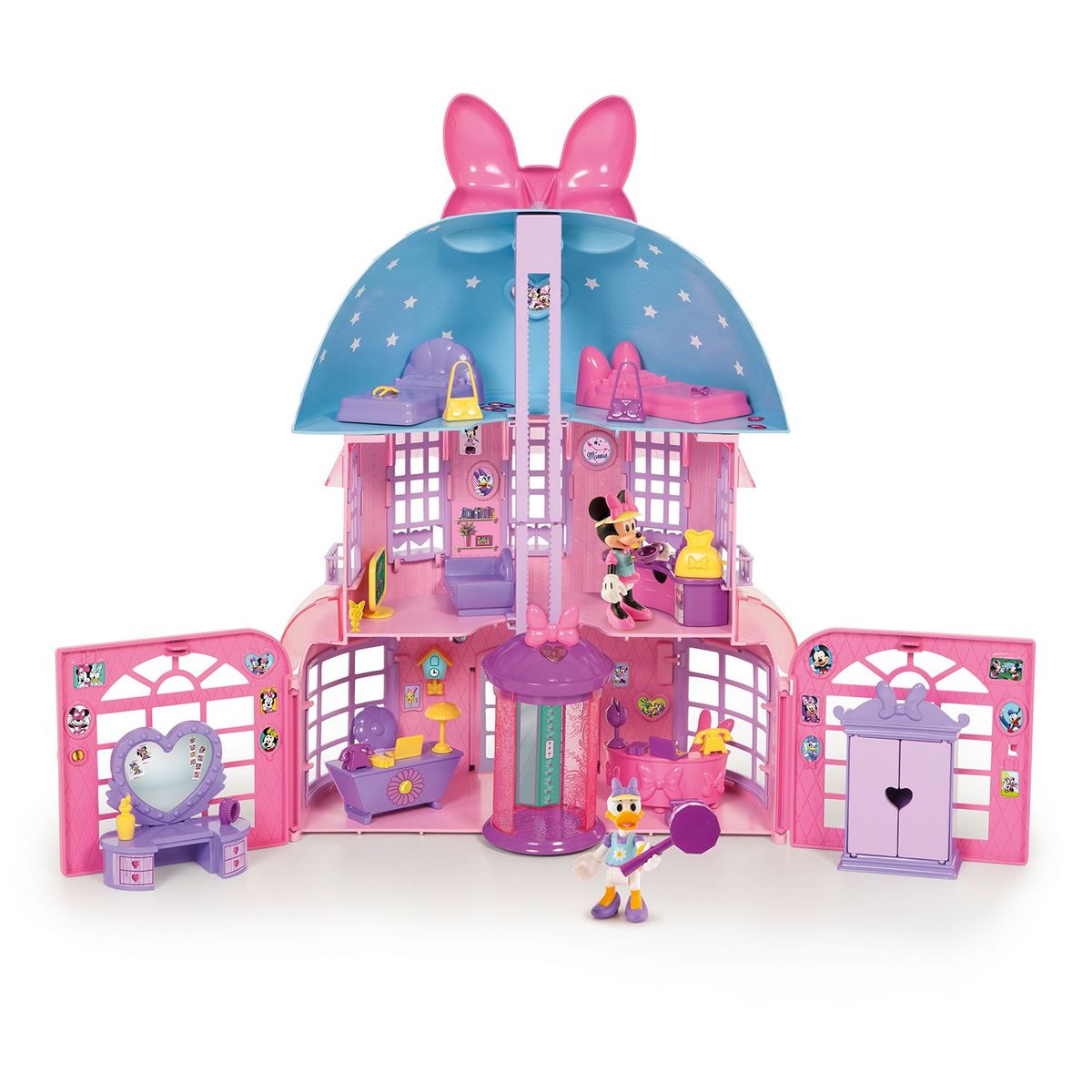 MINNIE - Casa De Minnie + Accesorios + 2 Figuras