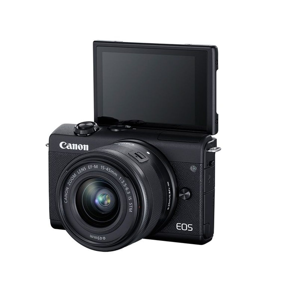 CANON - EOS M200 con Lente EFM 15-45MM IS STM BK