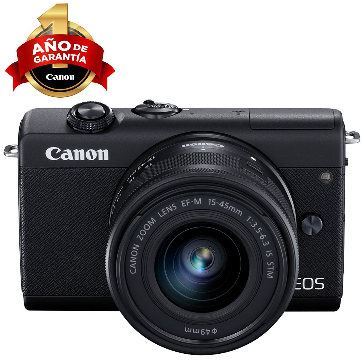 CANON - EOS M200 con Lente EFM 15-45MM IS STM BK