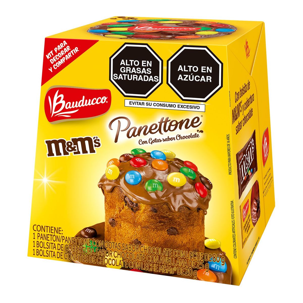 BAUDUCCO - Bauducco Mini Panettone MM 125gr