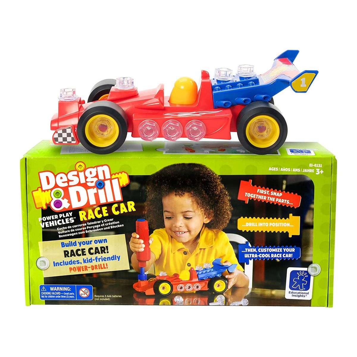 EDUCATIONAL INSIGHTS - Taladra Y Crea Carro De Carreras