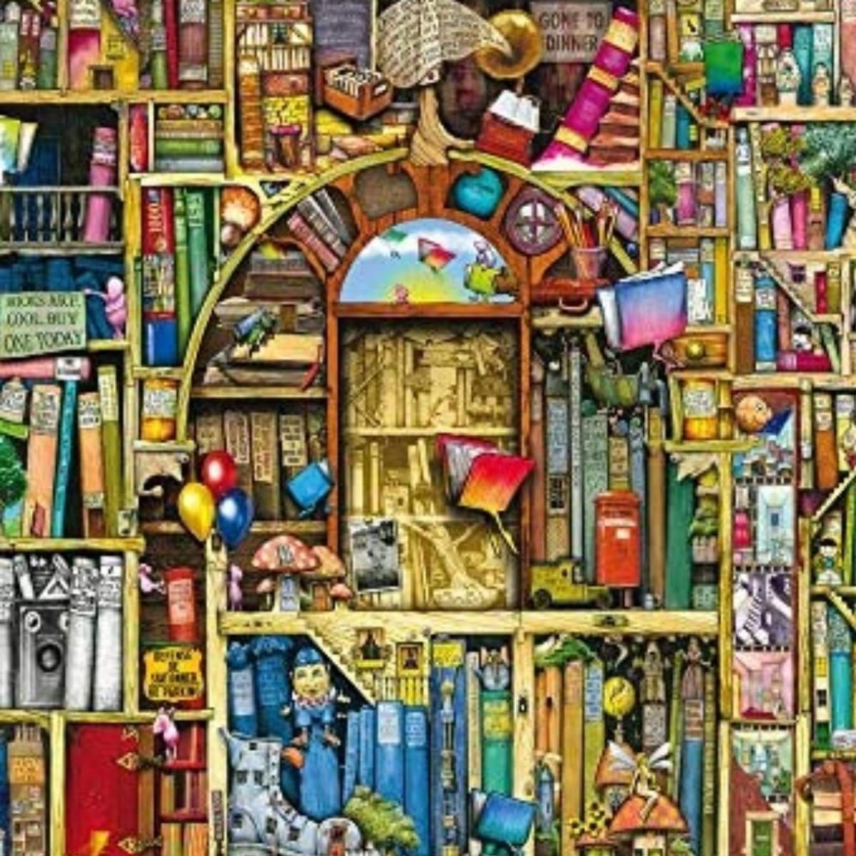 RAVENSBURGER - Rompecabezas 1000 Pzas Biblioteca Mágica