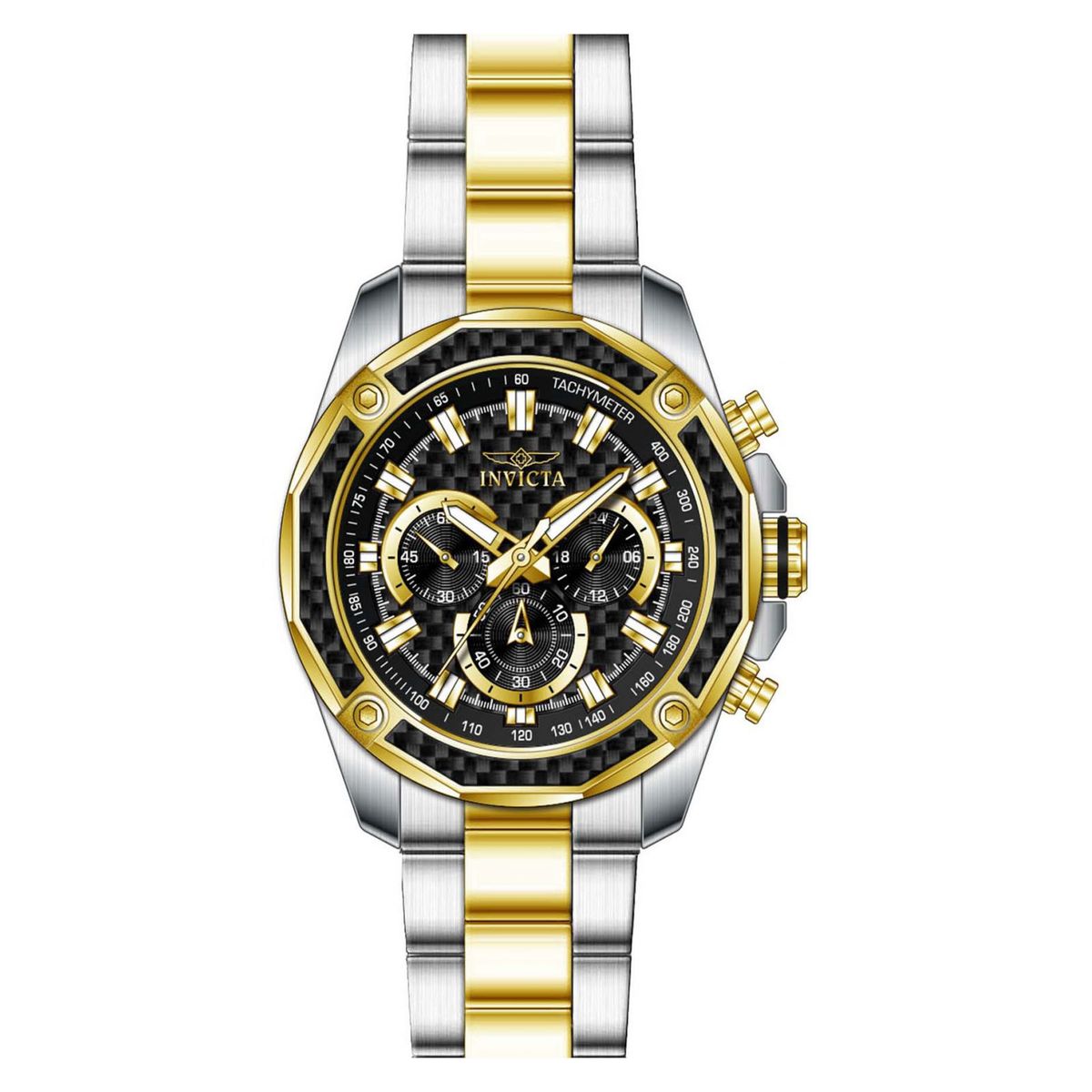 INVICTA - Reloj Invicta Aviator Men 48Mm Stai + Estuche