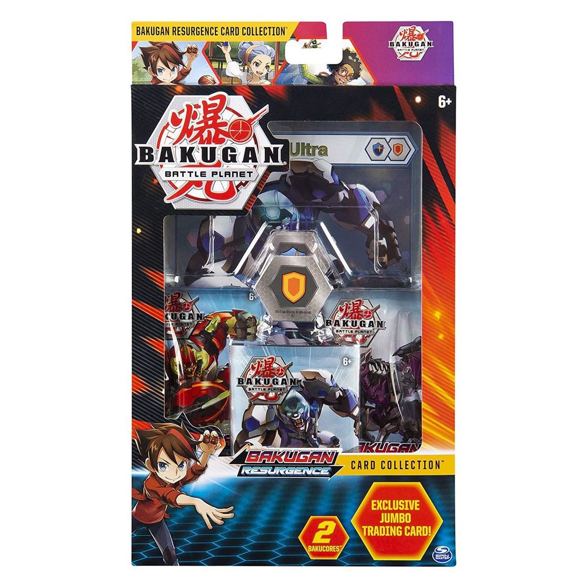 BAKUGAN - Pack De Figura & Cartas De Colección