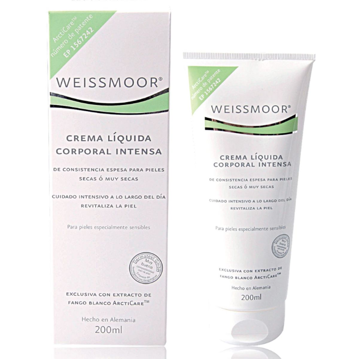 WEISSMOOR - Weissmoor Crema Líquida Corporal Intensa (Piel Seca) 200ml