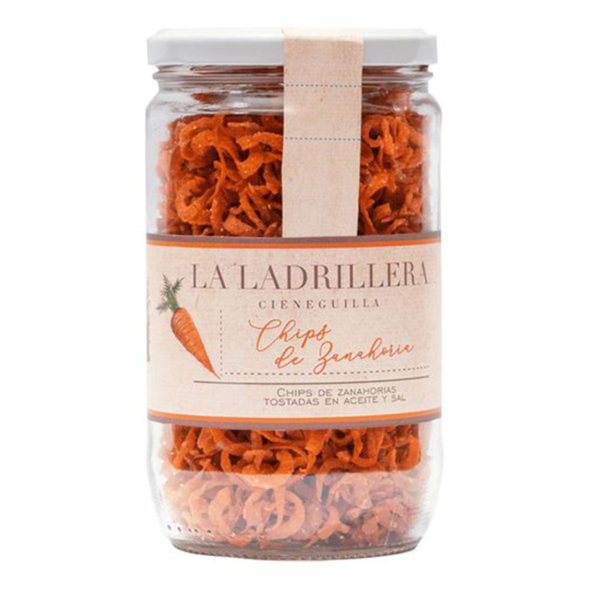 LA LADRILLERA - Chips de Zanahoria 180gr