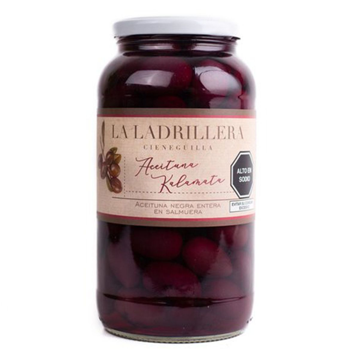 LA LADRILLERA - Aceituna Kalamata Entera 500gr