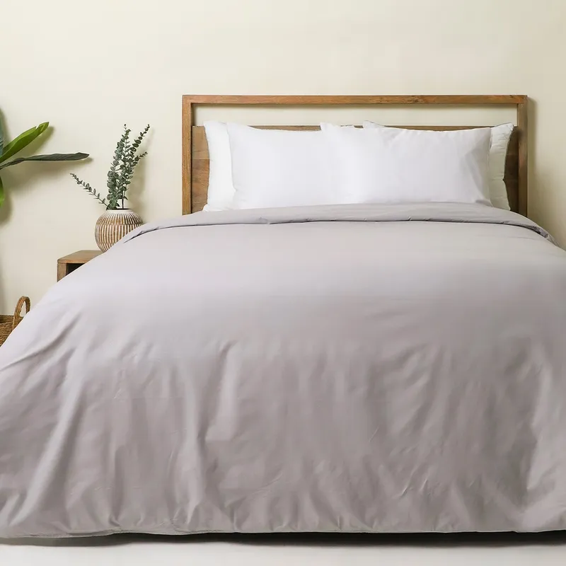 BASEMENT HOME - Funda Duvet Algodón Pima 287 Hilos Beige