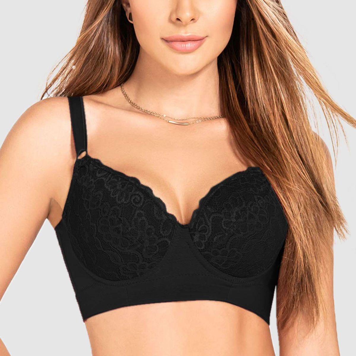 CAFFARENA - Sosten Control con Encaje