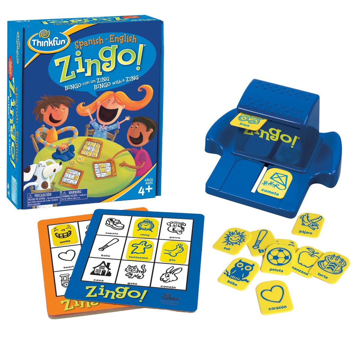 THINKFUN - Zingo Bilingüe Inglés y Español