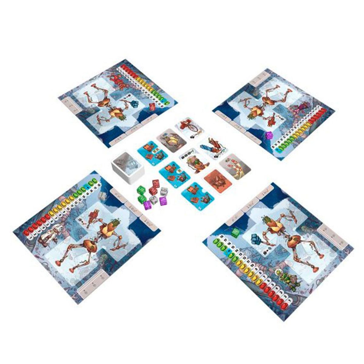 BLUE ORANGE - Juego de Mesa Moon Bots