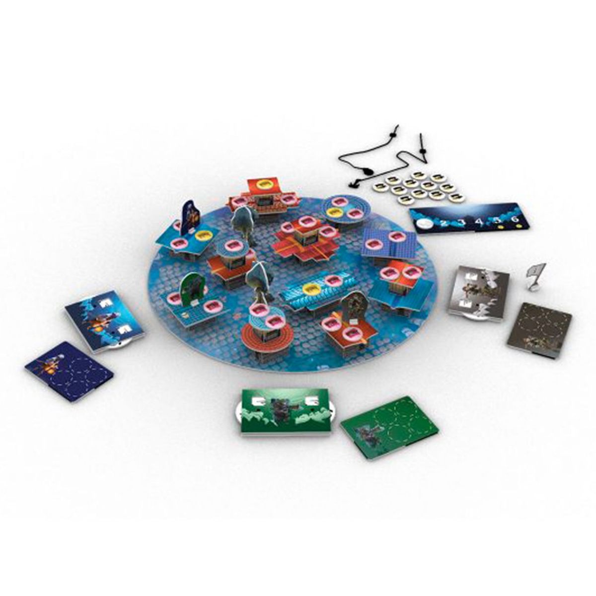 BLUE ORANGE - Juego de Mesa Ninja Night