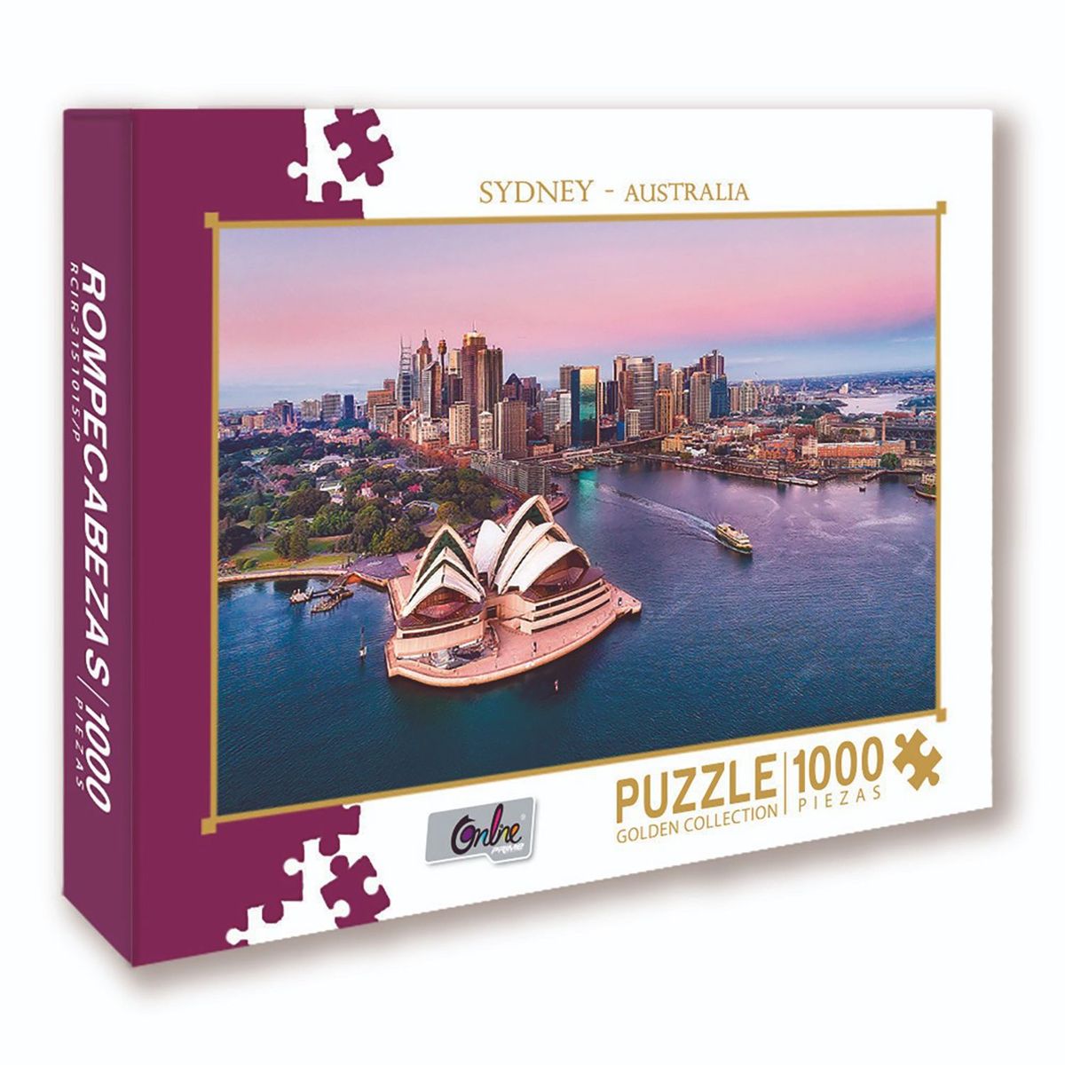 GOLDEN COLLECTION - Rompecabezas 1000 Pzas Sydney Australia