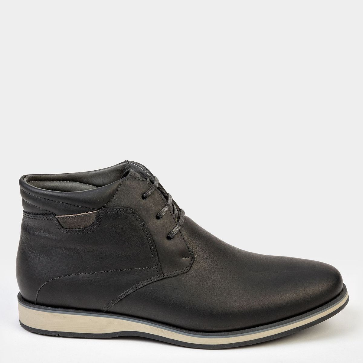 DAUSS - Botines Hombre Dauss Cuero Negro 