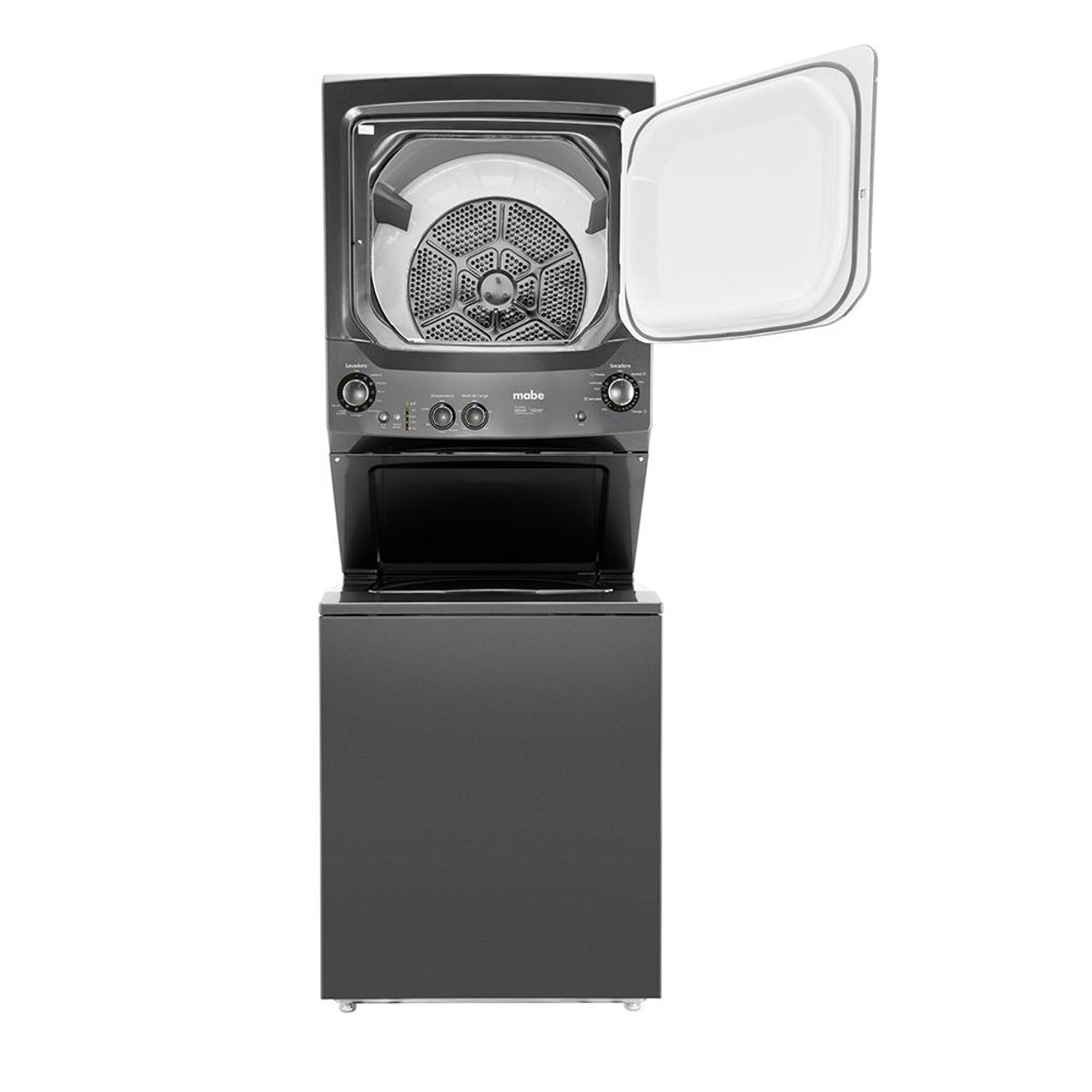 MABE - Centro Lavado 20 kg Gas Diamond Gray CLMG70204DBB0 Mabe