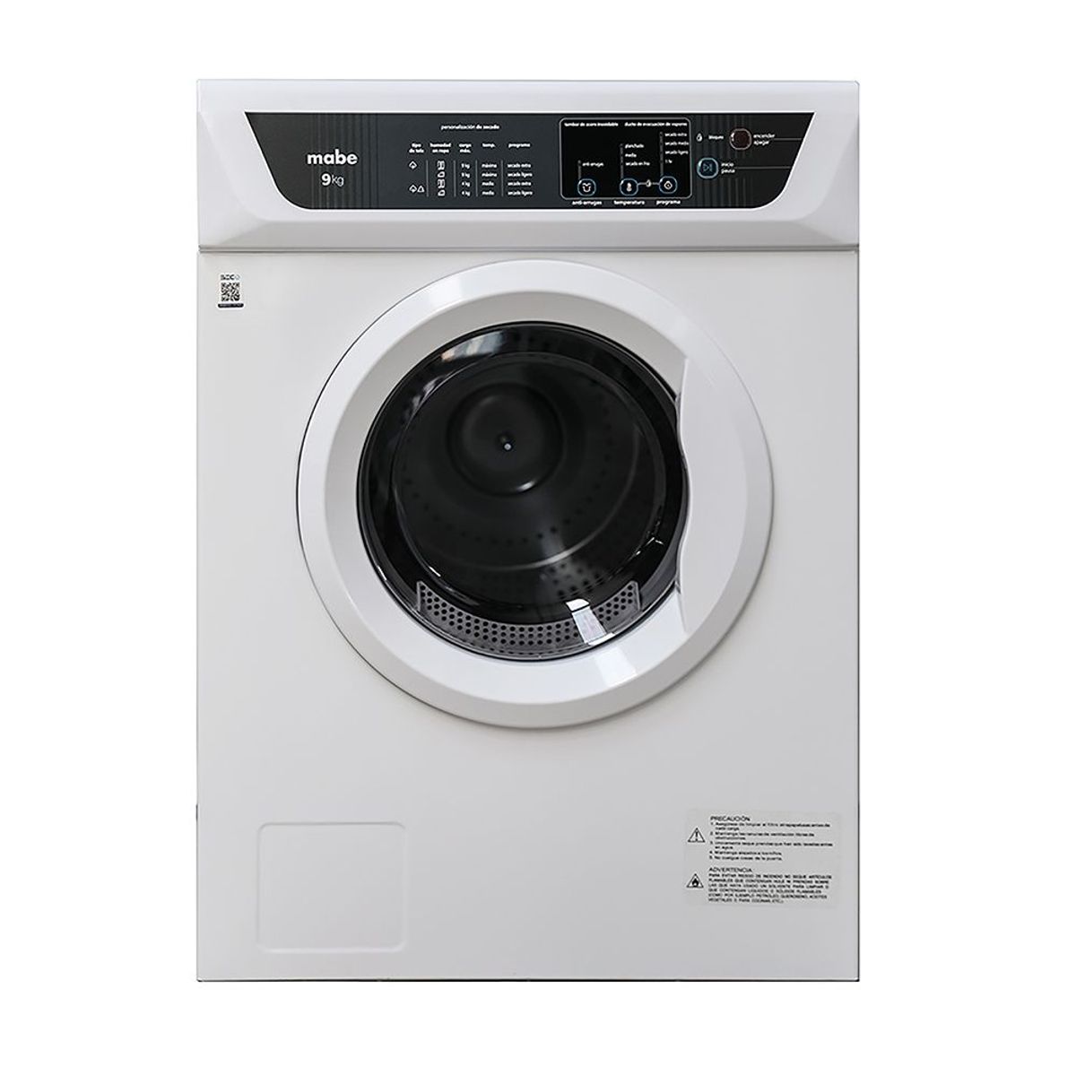 Mabe - Secadora Mabe  Sem81bdbb 9kg. Electrica. Blanca