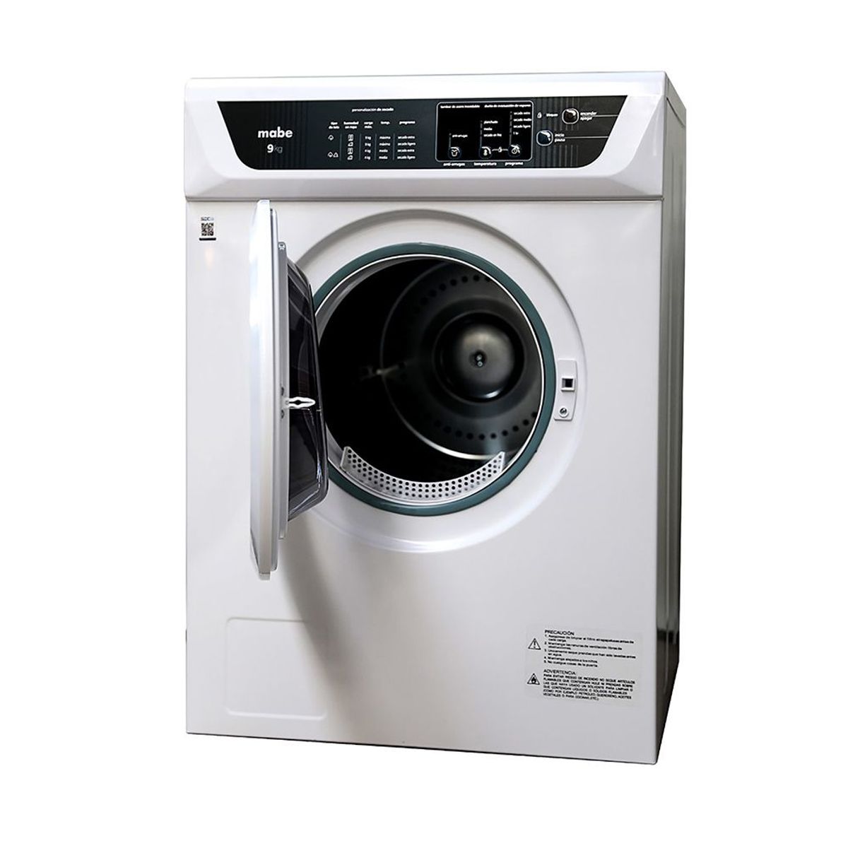 Mabe - Secadora Mabe  Sem81bdbb 9kg. Electrica. Blanca