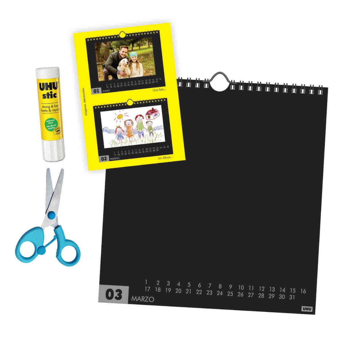 UHU - Calendario Divertido