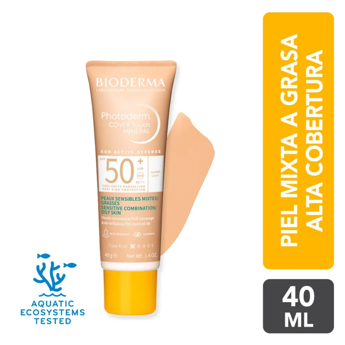 BIODERMA - PHOTODERM CTOUCH SPF50+ CLAIRE40Gr Bioderma