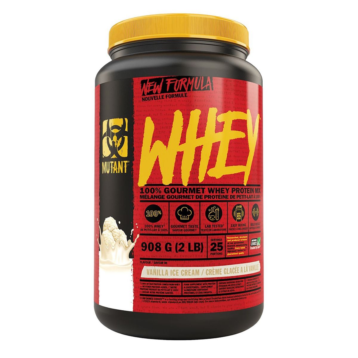 MUTANT - Proteína Mutant Whey 2lb Vanilla Ice Cream