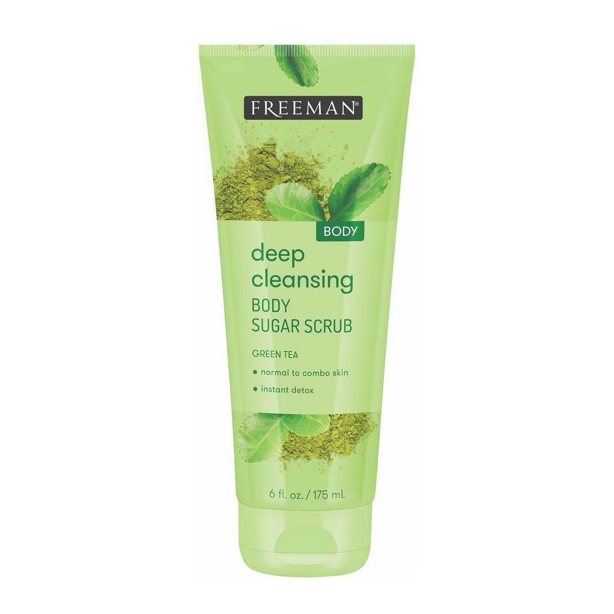FREEMAN - Exfoliante Corporal Con Azúcar & Té Verde 175ml