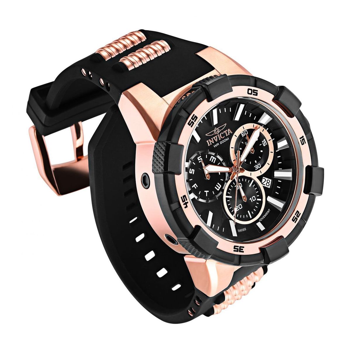 INVICTA - Reloj Invicta Aviator 33941 Oro rosa Hombre Quartz