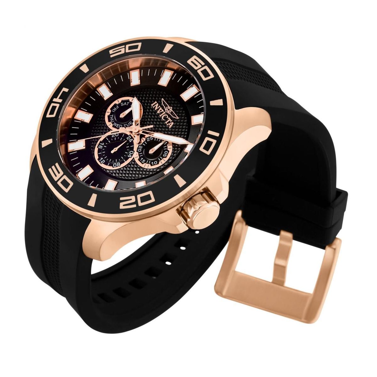 INVICTA - Reloj Invicta 33944 Hombre Oro rosa Quartz