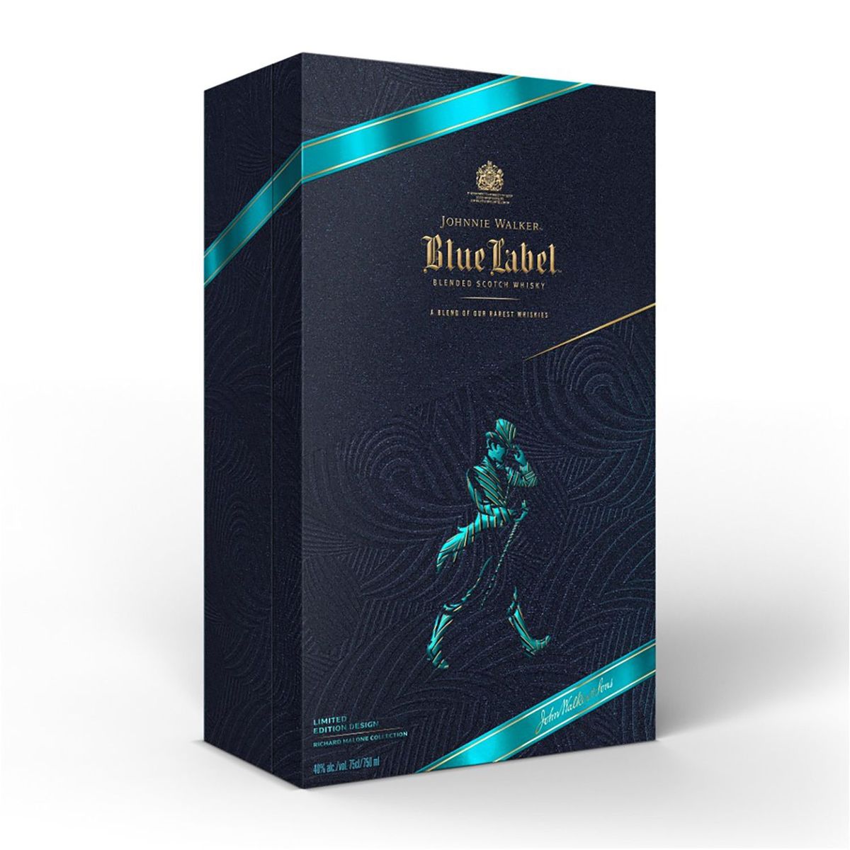 JOHNNIE WALKER - Johnnie Walker Blue Label 750ml + 2 Vasos