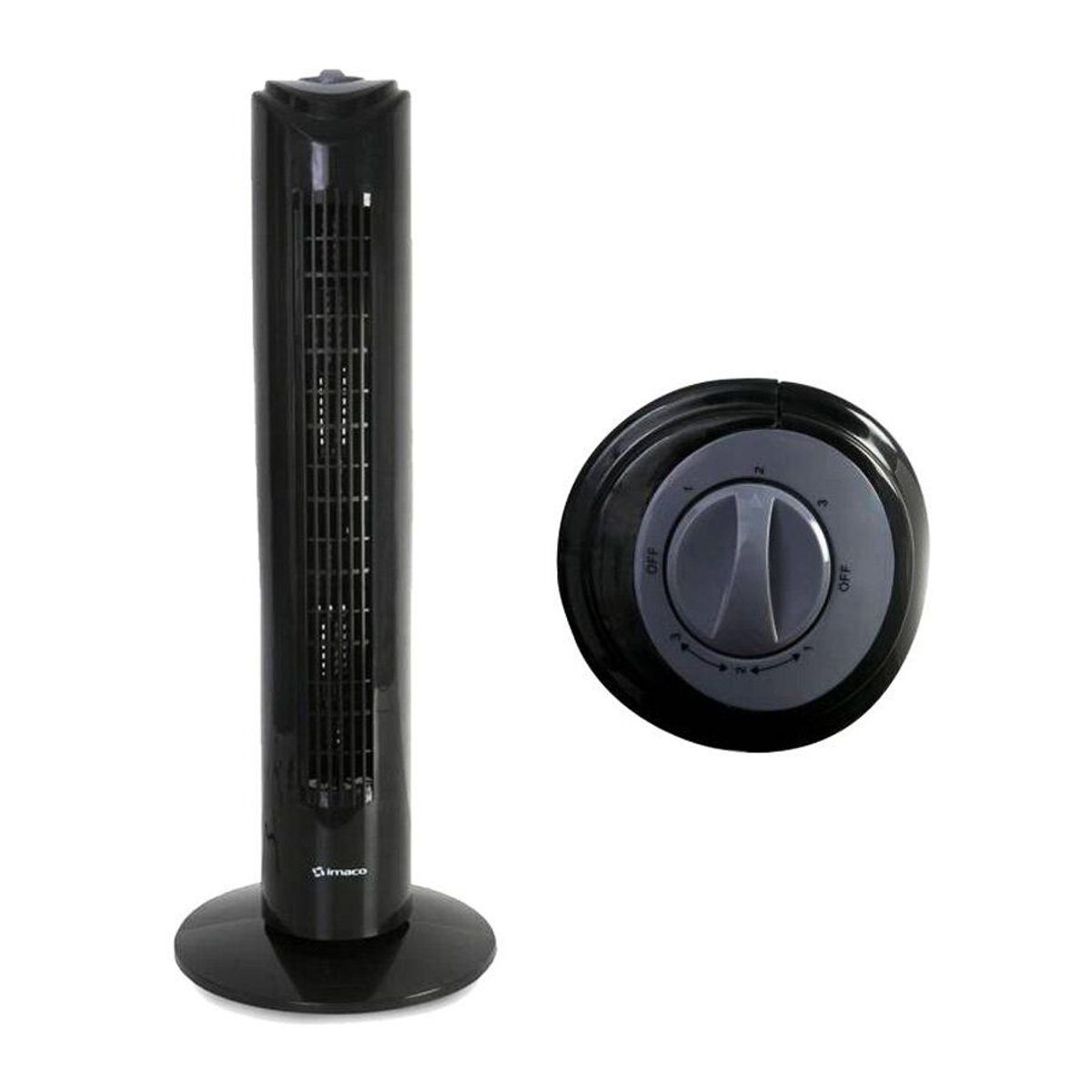 IMACO - Ventilador de Torre 3 Velocidades Silencioso