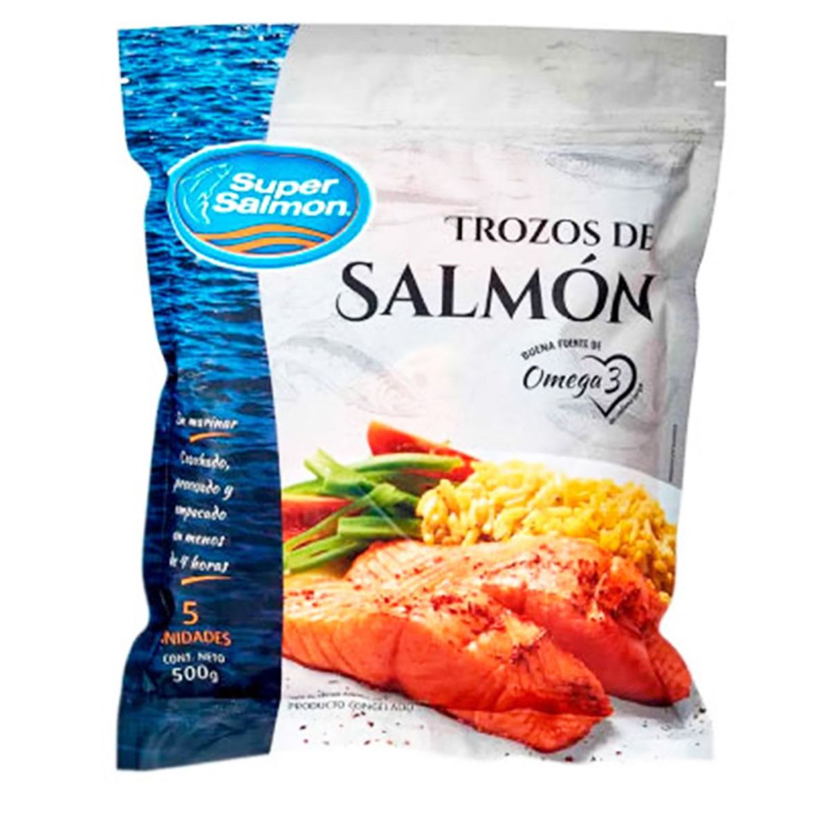 OREGON FOODS - Salmon Trozos 5und