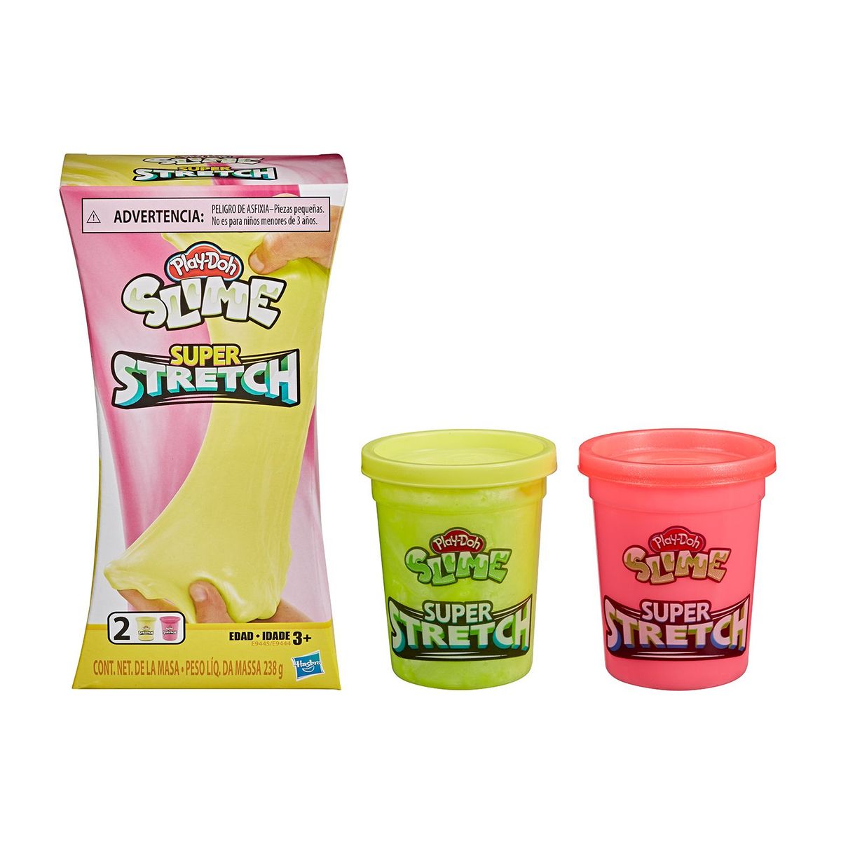 PLAY DOH - 2-Pack Mundo De Texturas Super Stretch