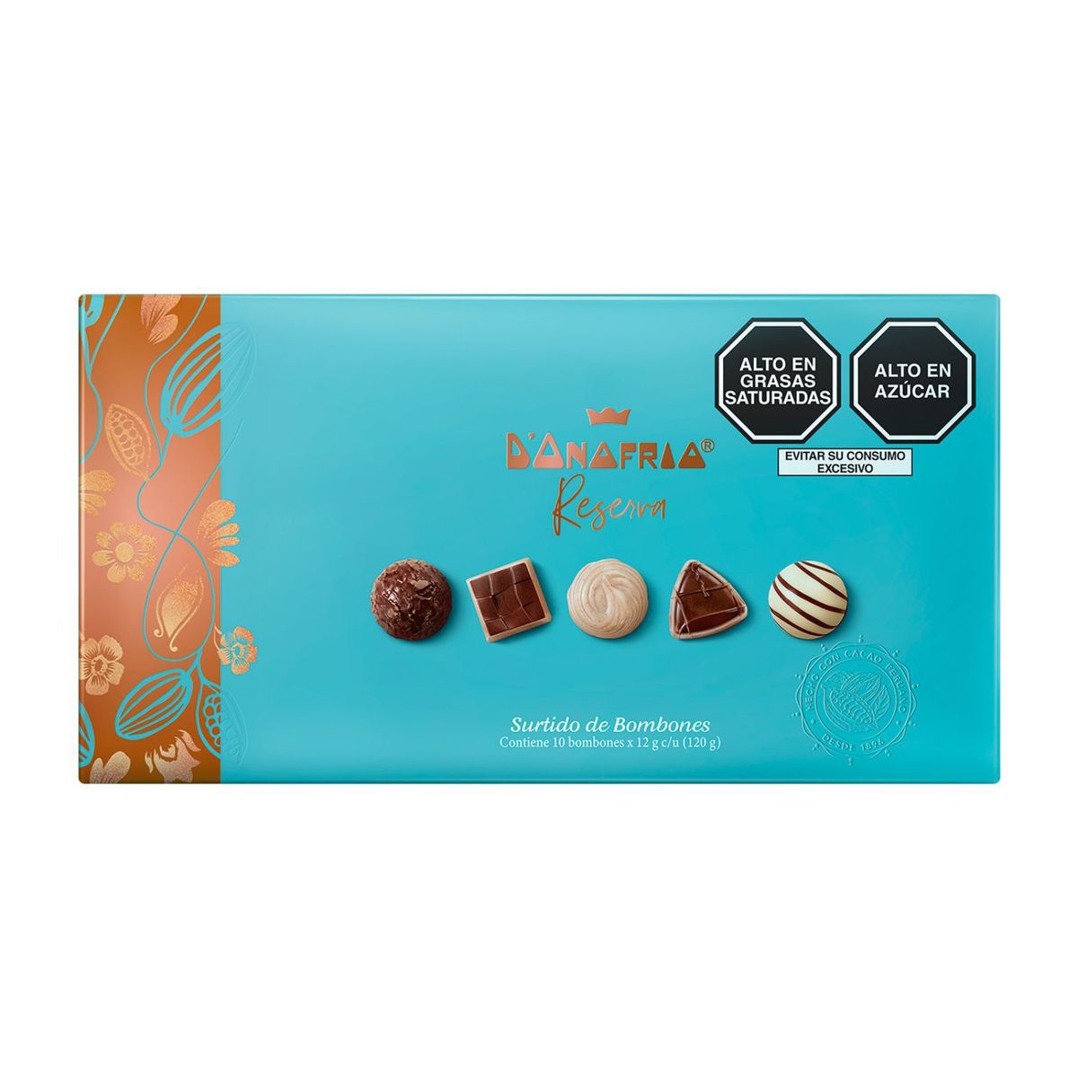 D'ONOFRIO - Caja Surtida de Bombones 10 unds