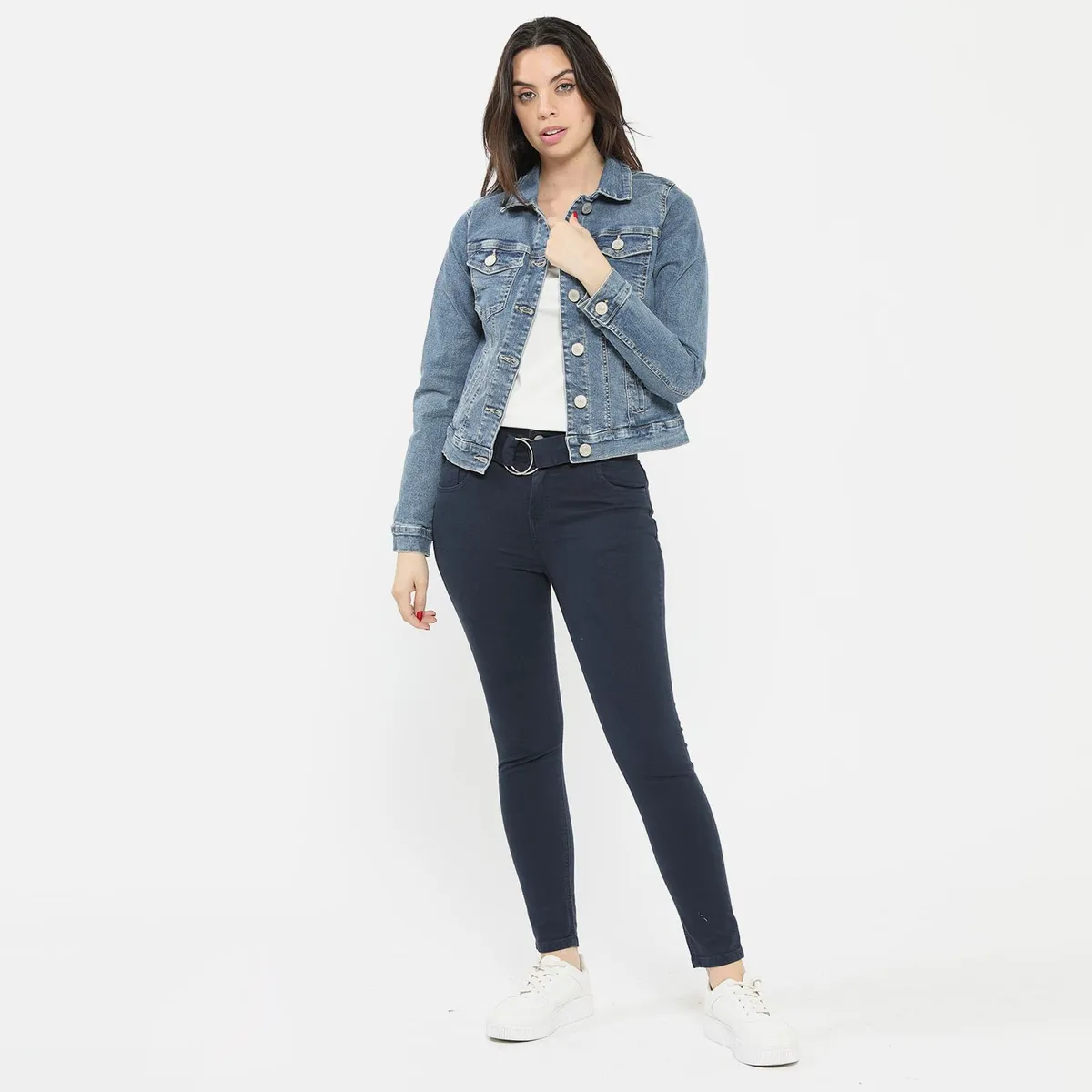 AMERICAN ABBEY - Casaca Jean Mujer American Abbey