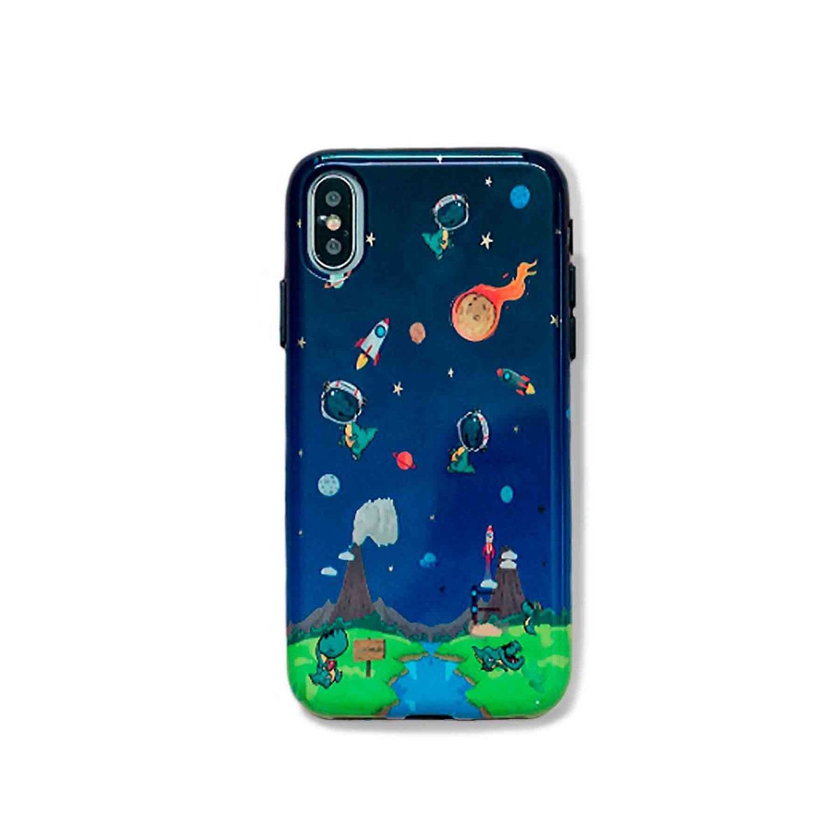 HORRORLAB - Case Funda Dinospace Possible Futures iPhone XsMax HORRORLAB