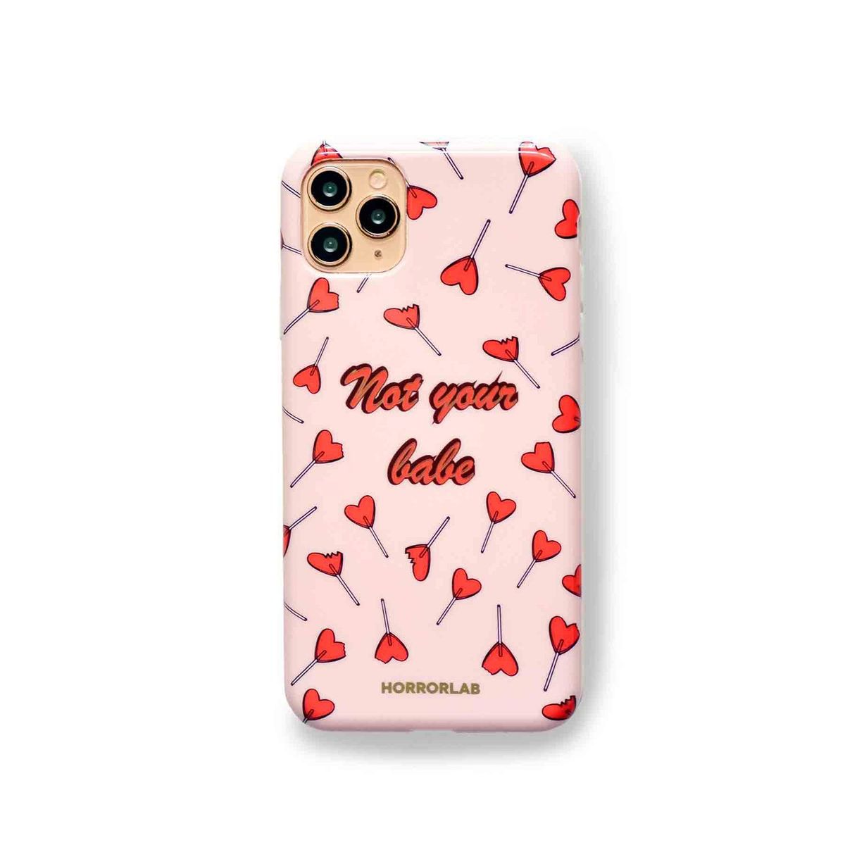 HORRORLAB - Case Funda not babe iPhone 11promax HORRORLAB