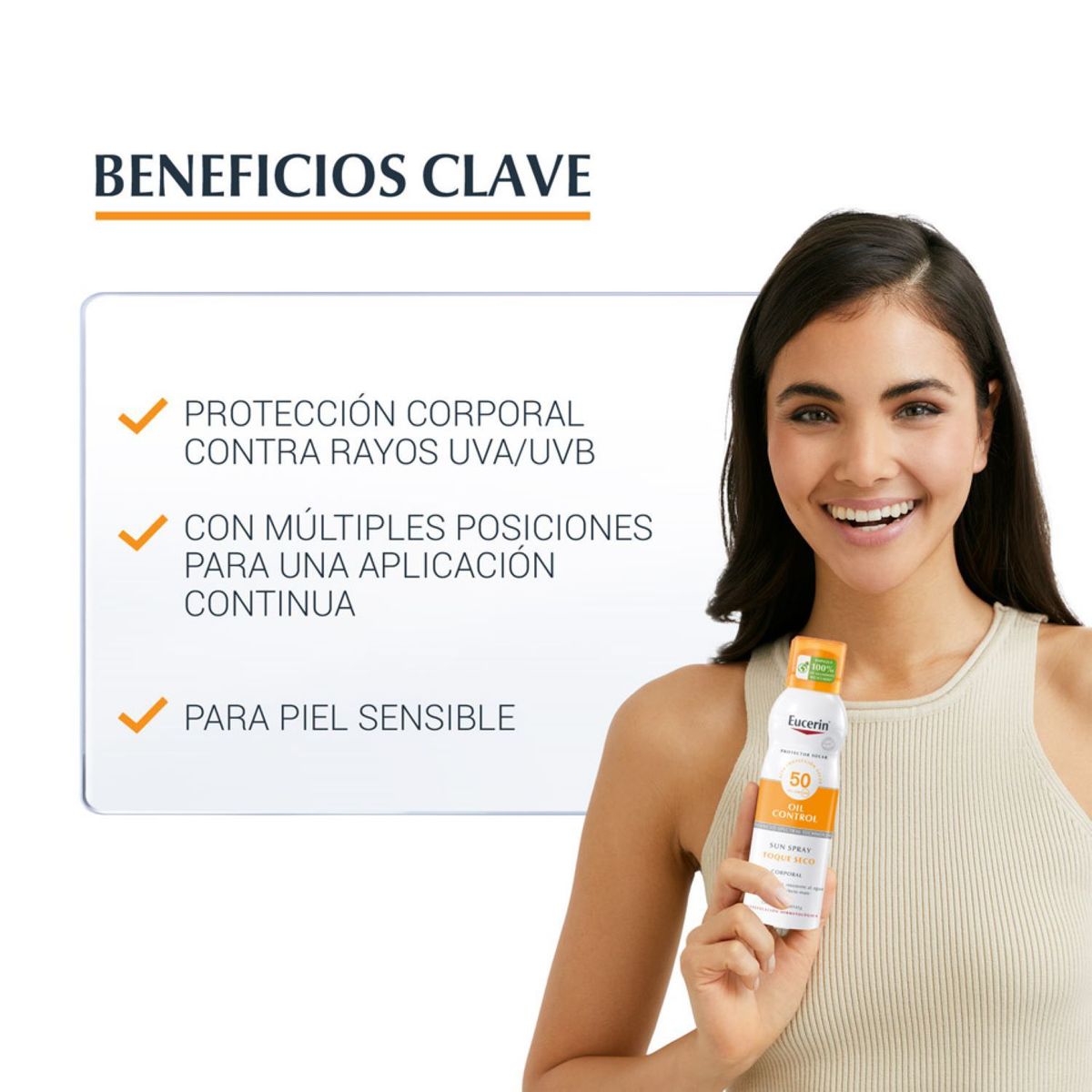 EUCERIN - Eucerin Sun Transparen Spray Drytouch Fps50